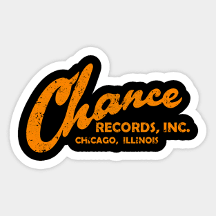 Chance Records Sticker